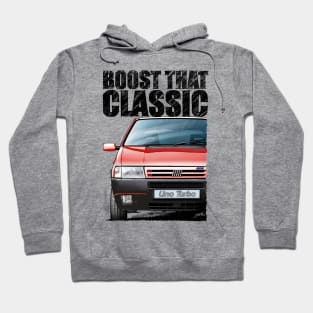 Boost that Classic Fiat Uno Turbo Hoodie